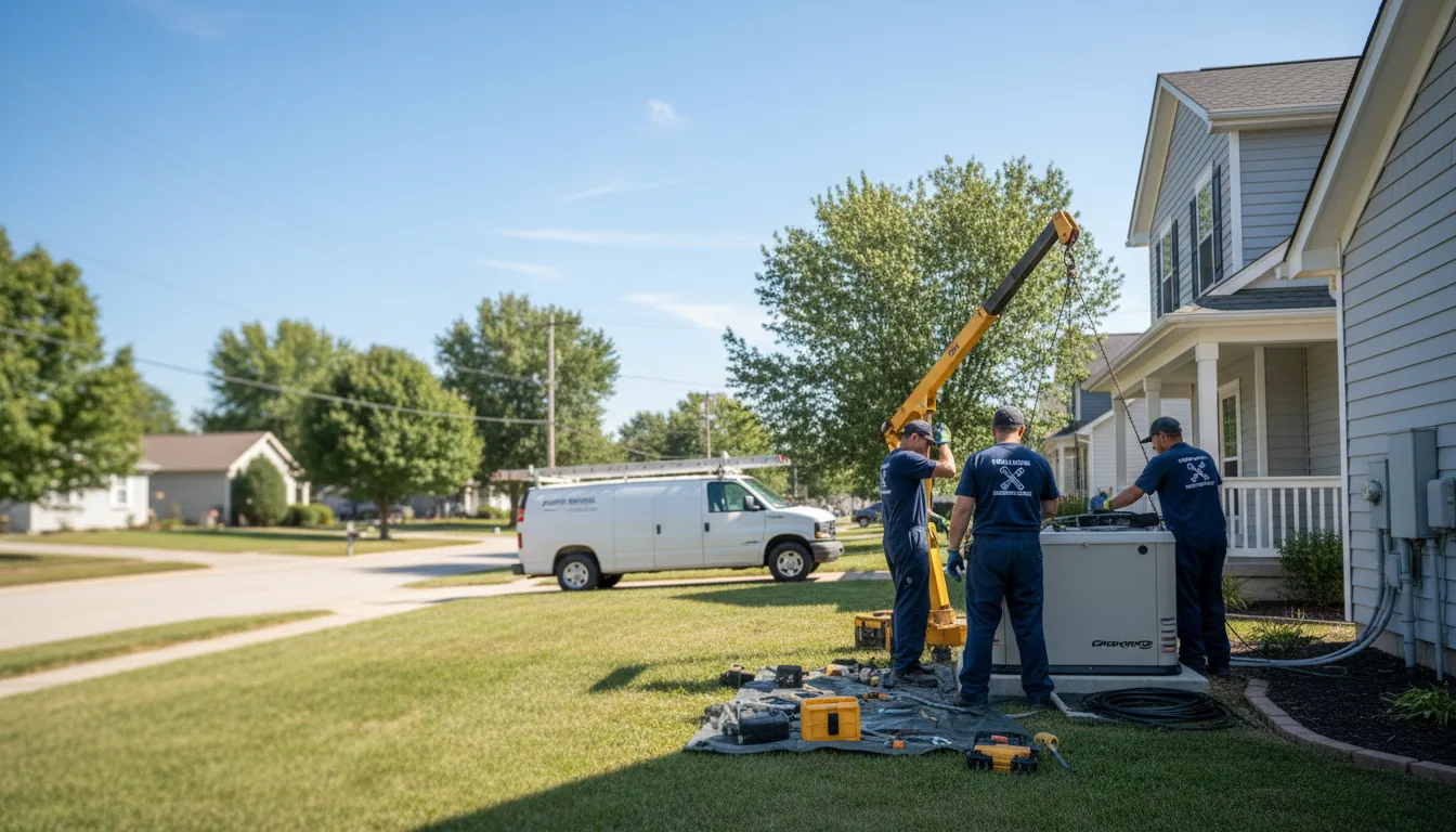 Generator Installation in Eaton Rapids, MI near me